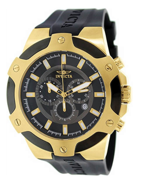 Invicta Men's 7343 Signature Quartz Chronograph Black Dial Watch