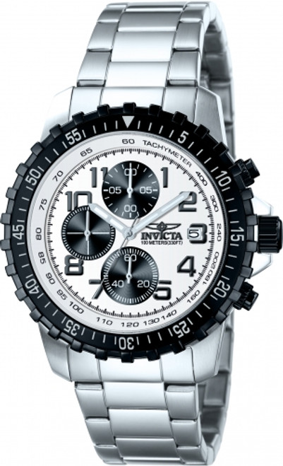 Invicta Men's 5999 Specialty Quartz Multifunction White Dial Watch