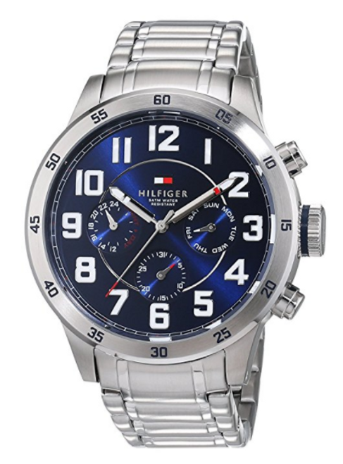 Tommy Hilfiger Men's 1791053 Stainless Steel Watch with Link Bracelet