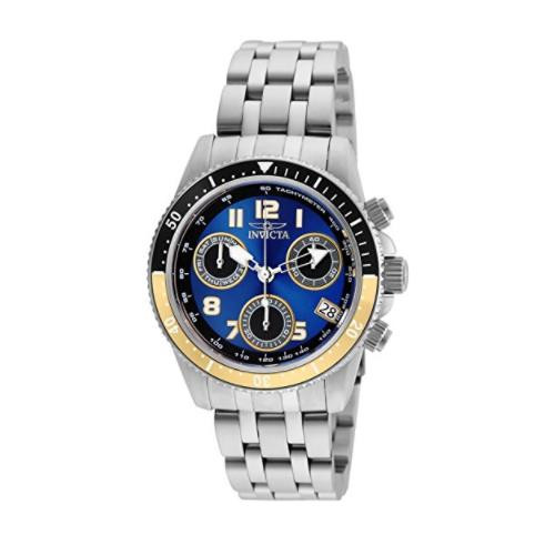 Invicta Women's 24637 Pro Diver Quartz Chronograph Blue Dial Watch