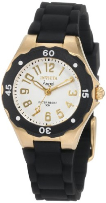 Invicta Women's 1629 Angel Collection Rubber Watch