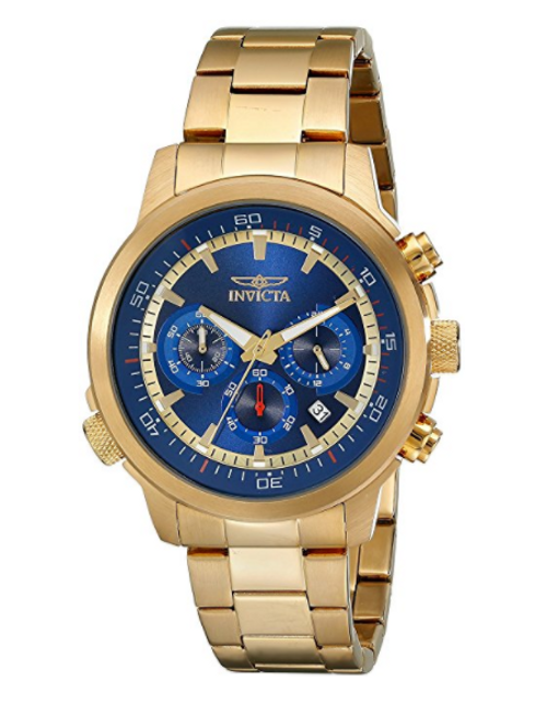 Invicta Men's 19241 Specialty Quartz Chronograph Blue Dial Watch