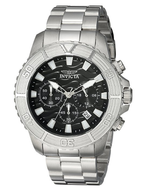 Invicta Men's 23998 Pro Diver Quartz Multifunction Black Dial Watch