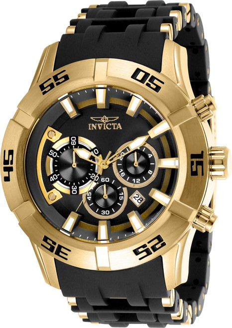 Invicta Men's 26535 Sea Spider Quartz Chronograph Charcoal Dial Watch