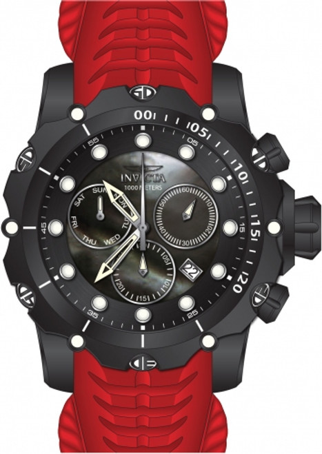 Invicta Men's 26247 Venom Quartz Chronograph Black Dial Watch