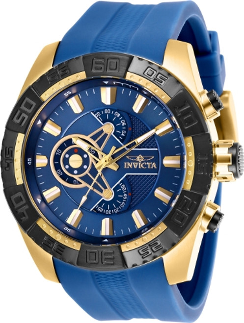 Invicta Men's 25996 Pro Diver Quartz Chronograph Navy Blue Dial Watch