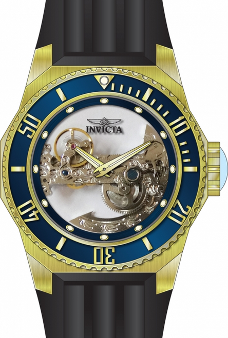 Invicta Men's 25626 Russian Diver Automatic 3 Hand Blue Dial Watch