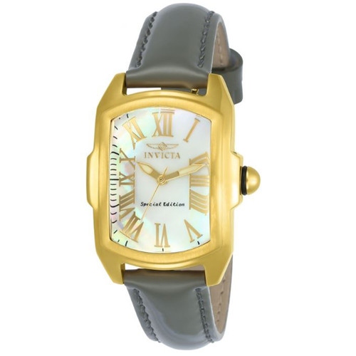 Invicta Lady Baby Lupah Interchangeable Set – Gold Plated – Mother of Pearl Dial - (Model 20457) …