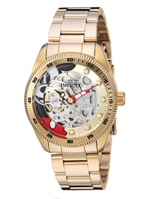 Invicta Women's 25443 Disney Automatic Multifunction Gold Dial Watch