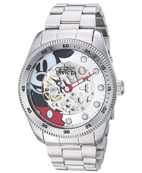 Invicta Men's 25450 Disney Automatic Multifunction Silver Dial Watch