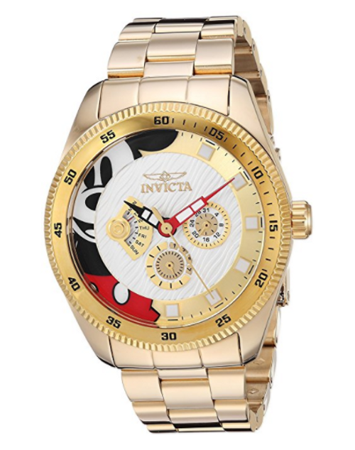Invicta Men's 25458 Disney Quartz Multifunction Black Dial Watch