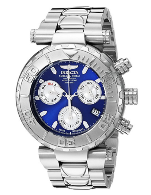 Invicta Men's 25796 Subaqua Quartz Chronograph Blue Dial Watch