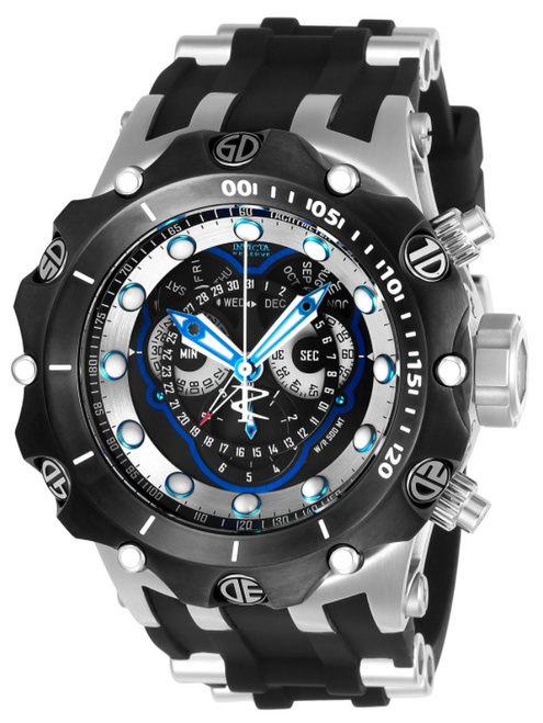 Invicta Men's 22936 Venom Quartz Multifunction Black Dial Watch
