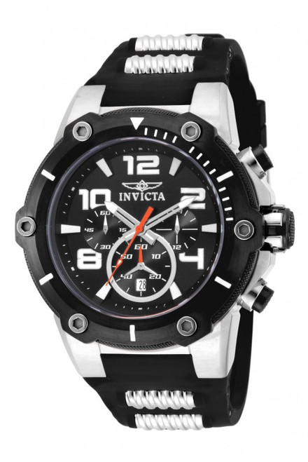 Invicta Men's 17202 Speedway Quartz Chronograph Black Dial Watch