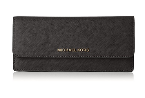 Michael Kors Jet Set Travel Wallet in Black 32F3GTVE7L-001