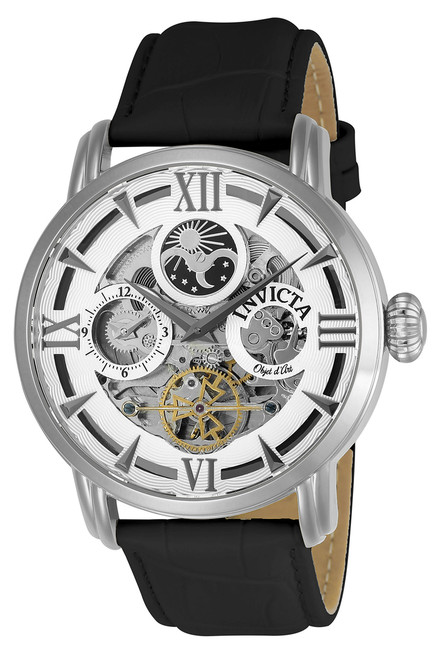 Invicta Men's 27557 Objet D Art Automatic 3 Hand Silver Dial Watch