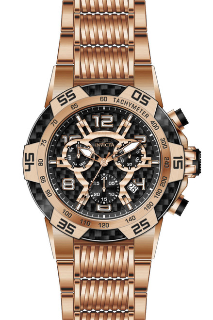 Invicta Men's 25287 Speedway Quartz Multifunction Black Dial Watch