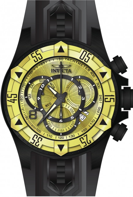 Invicta Men's 24277 Excursion Quartz Multifunction Gold Dial Watch