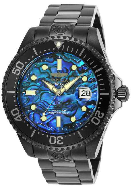 Invicta Men's 25452 Pro Diver Automatic 3 Hand Navy Blue Dial Watch