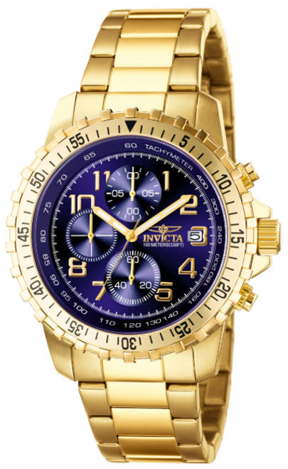 Invicta Men's 6399 Specialty Quartz Multifunction Blue Dial Watch