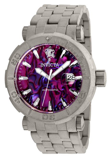 Invicta Men's 26623 Sea Base Automatic 3 Hand Purple Dial Watch