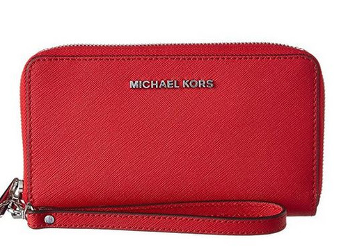 Michael Michael Kors Jet Set Large Leather Phone Case 32H4STVE9L-204