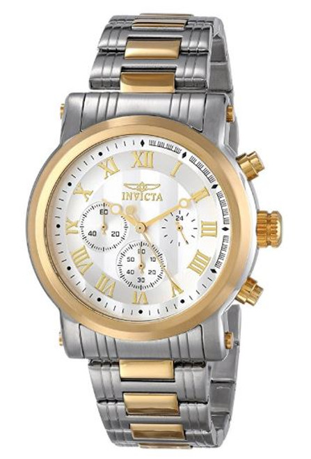 Invicta Men's 15213 Specialty Quartz Multifunction Silver Dial Watch