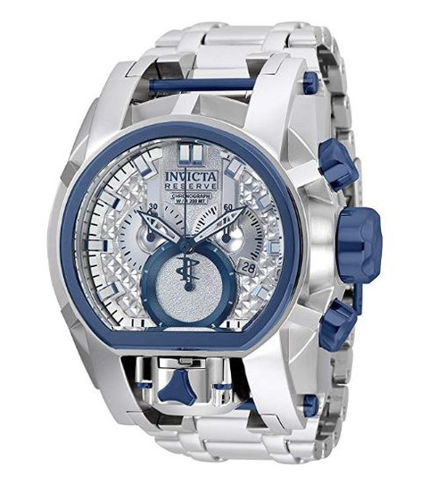 Invicta Men's 25206 Reserve Quartz Chronograph Antique Silver Dial Watch