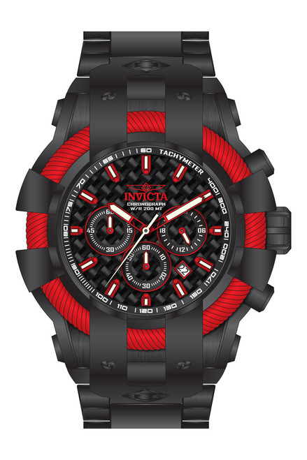 Invicta Men's 26677 Bolt Quartz Chronograph Black Dial Watch