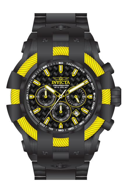 Invicta Men's 26678 Bolt Quartz Chronograph Black Dial Watch