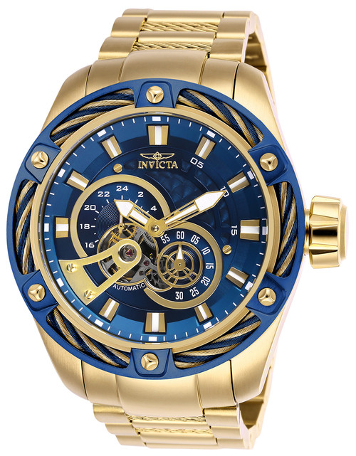 Invicta Men's 26776 Bolt Automatic Multifunction Blue Dial Watch