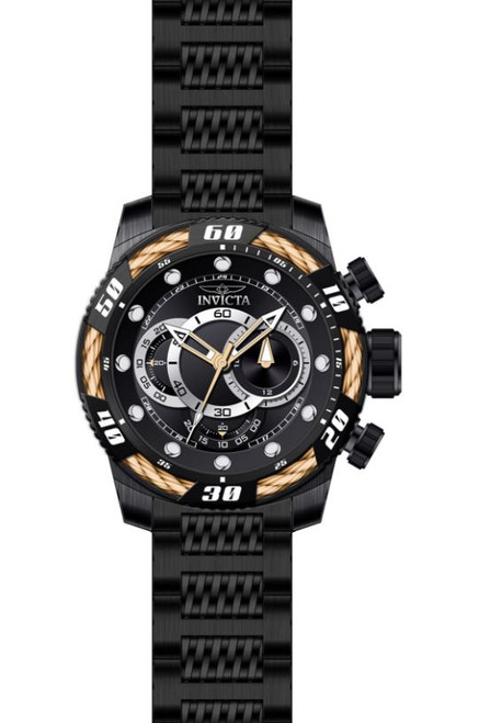 Invicta Men's 27061 Speedway Quartz Multifunction Black Dial Watch