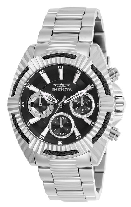 Invicta Women's 27184 Bolt Quartz Chronograph Black Dial Watch