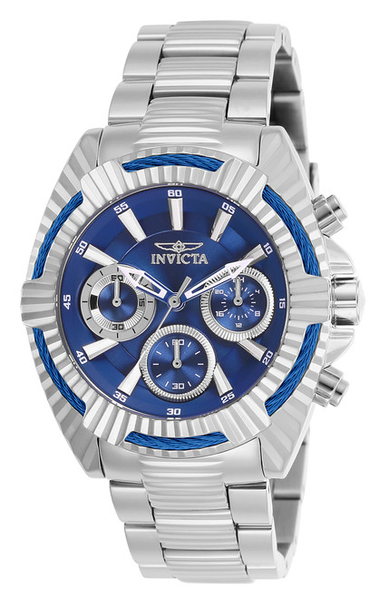 Invicta Women's 27185 Bolt Quartz Chronograph Blue Dial Watch