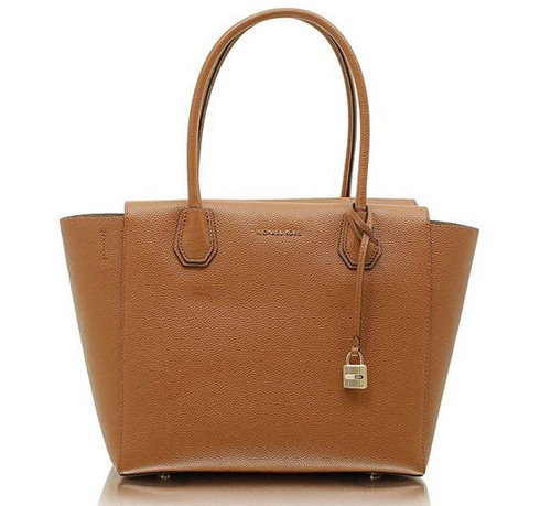 MICHAEL Michael Kors Women's Mercer Tote, Luggage, One Size 30H6GM9S3L-230