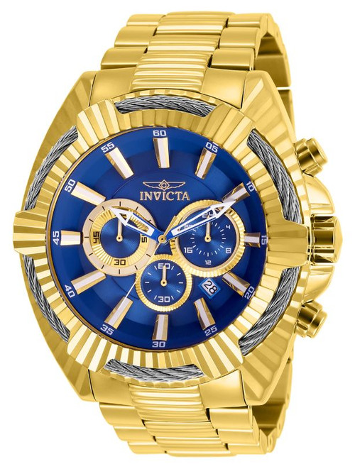 Invicta Men's 27193 Bolt Quartz Chronograph Blue Dial Watch