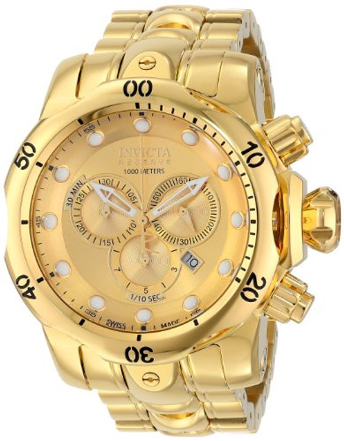 Invicta Men's 14503 Venom Analog Display Swiss Quartz Gold Watch [Watch] Invicta