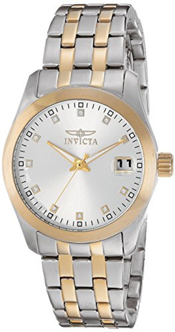 Invicta Women's 21493 Wildflower Two-Tone Stainless Steel Watch with Crystal