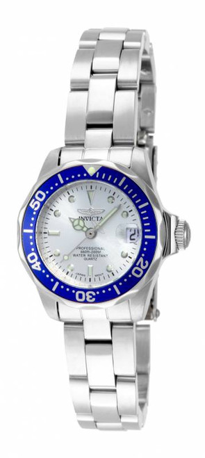 Invicta Women's 21396 Pro Diver Analog Display Quartz Silver Watch