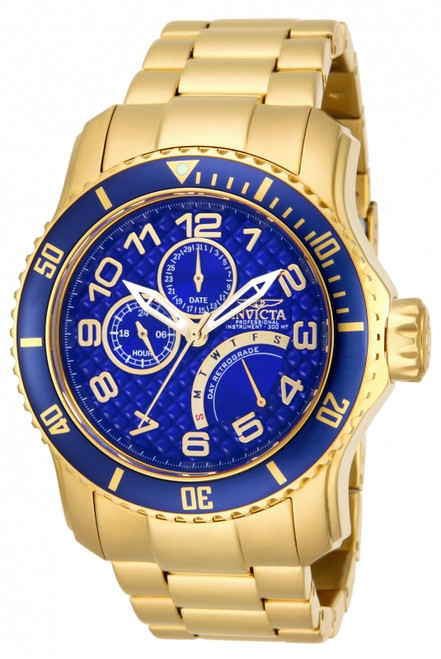 Invicta Men's 15342 Pro Diver Quartz Multifunction Blue Dial Watch