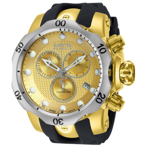 Invicta Men's 16151 Venom Quartz Chronograph Gold Dial Watch