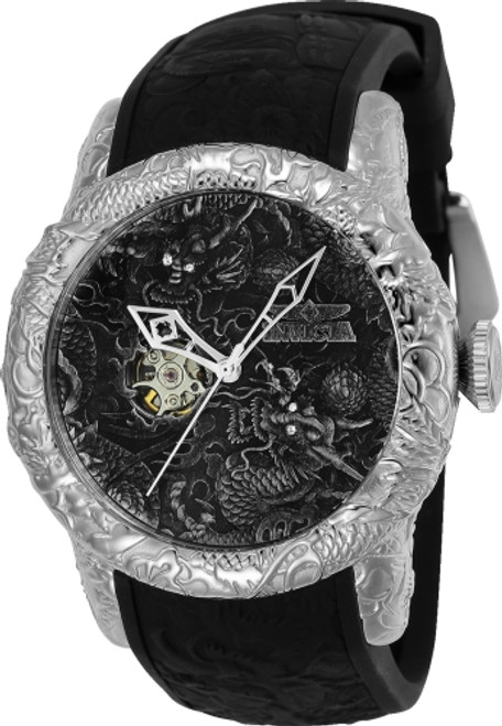Invicta Men's 25080 S1 Rally Automatic 0 Gunmetal Dial Watch