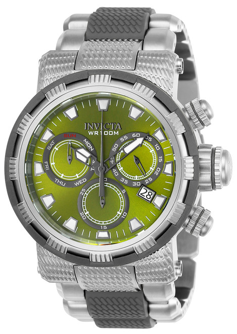 Invicta Men's 23989 Specialty Quartz Chronograph Olive Green Dial  Watch