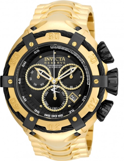 Invicta Men's 21346 Bolt Quartz Chronograph Black Dial Watch