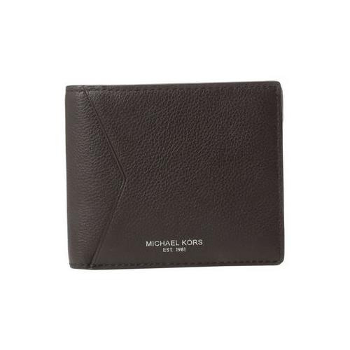 Michael Kors Mens Bryant Leather Billfold Wallet Brown  39F5MYTF1L-200