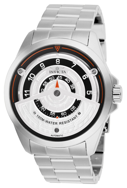 Invicta Men's 25956 S1 Rally Automatic 2 Hand Silver Dial Watch