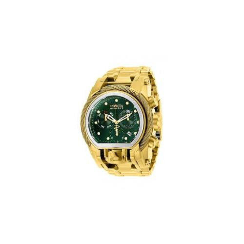 Invicta Men's 25606 Reserve Quartz Chronograph Green Dial Watch