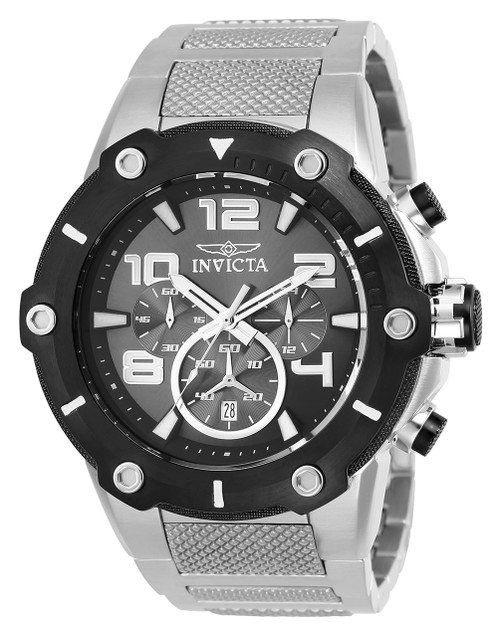 Invicta Men's 25134 Speedway Quartz Chronograph Dark Grey Dial Watch