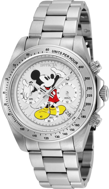 Invicta Men's 25191 Disney  Quartz Chronograph White Dial Watch