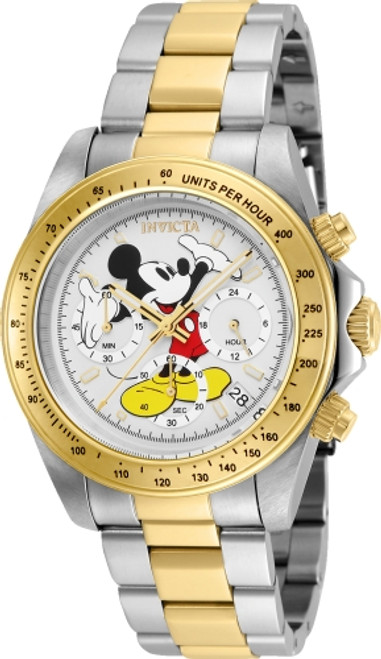 Invicta Men's 25193 Disney Quartz Chronograph White Dial Watch